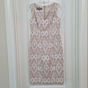 Anne Klein Print Sheath Dress, 6